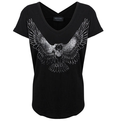 [TEST] Distressed Eagle Boyfriend Tee