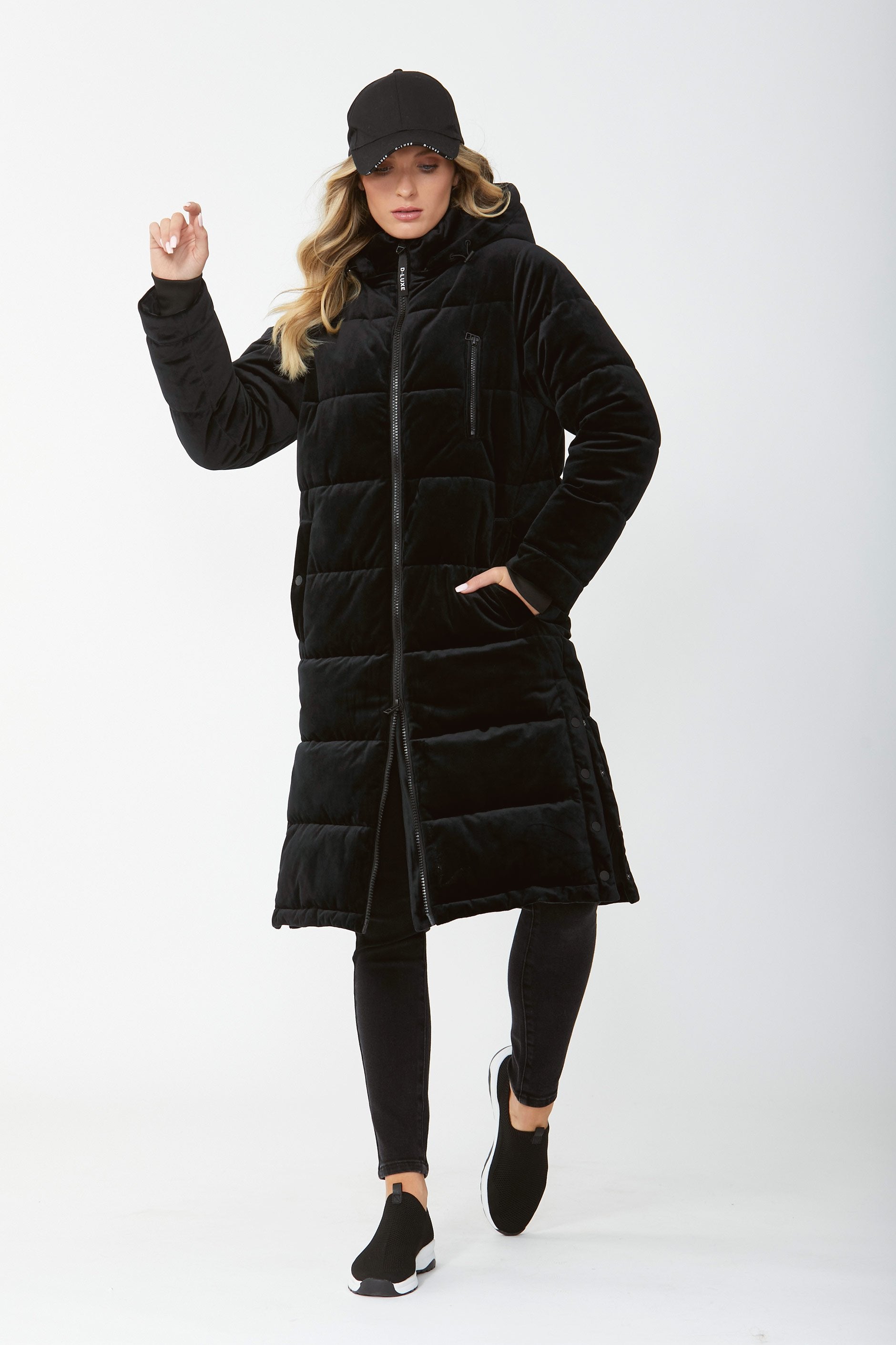 [TEST] D-Luxe Longline Velour Puffer