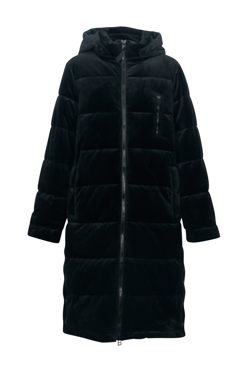 [TEST] D-Luxe Longline Velour Puffer