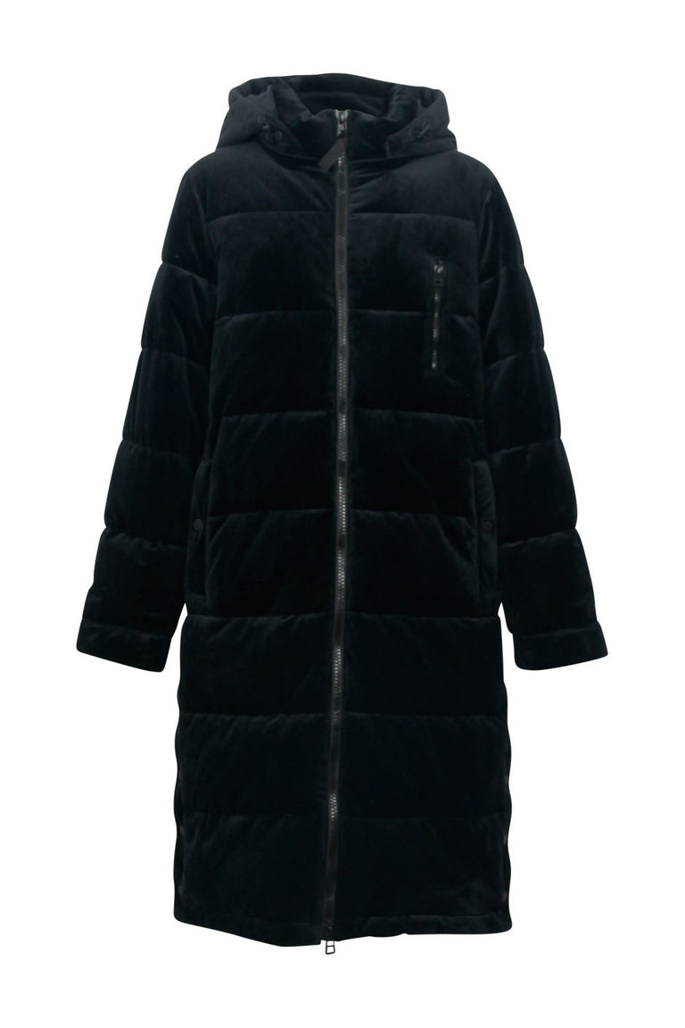 [TEST] D-Luxe Longline Velour Puffer