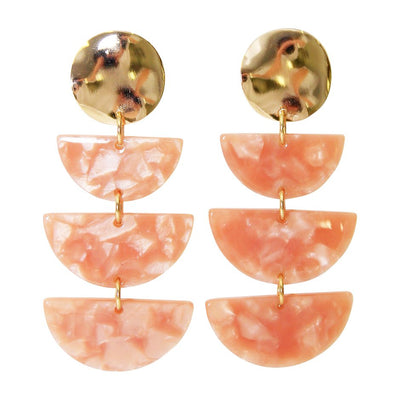 [TEST] Nat Resin Arch Drop Earrings