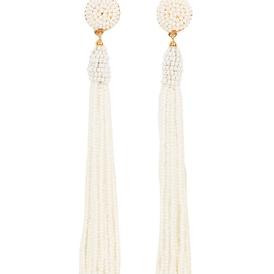 [TEST] Nancy Seed Bead Tassel Earring