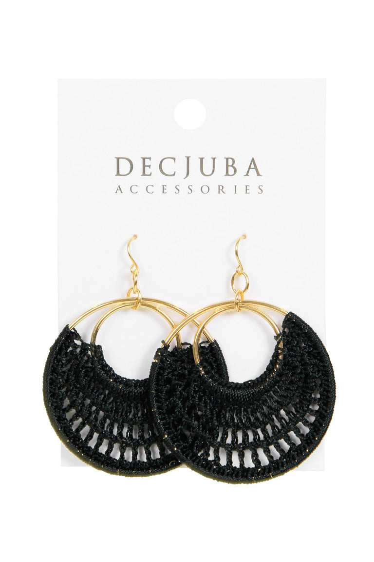 [TEST] Danielle Woven Hoop Earrings