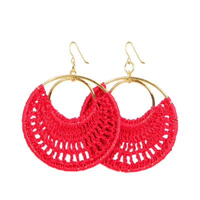[TEST] Danielle Woven Hoop Earrings