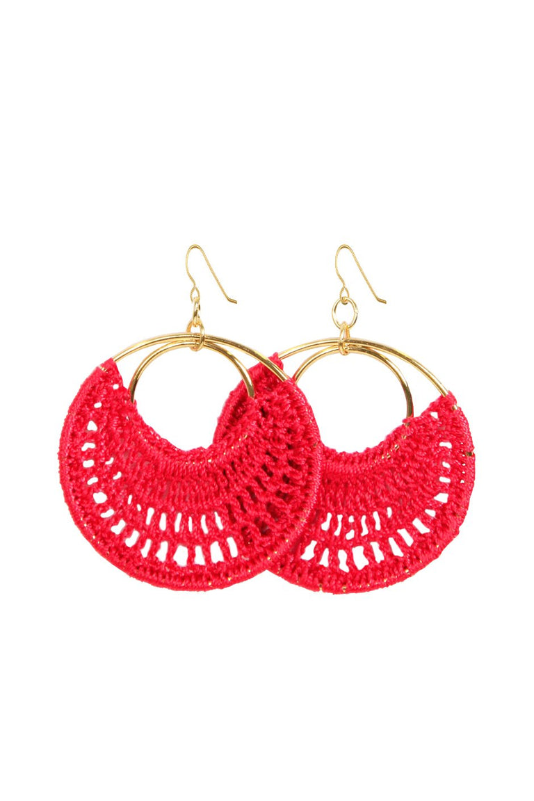 [TEST] Danielle Woven Hoop Earrings