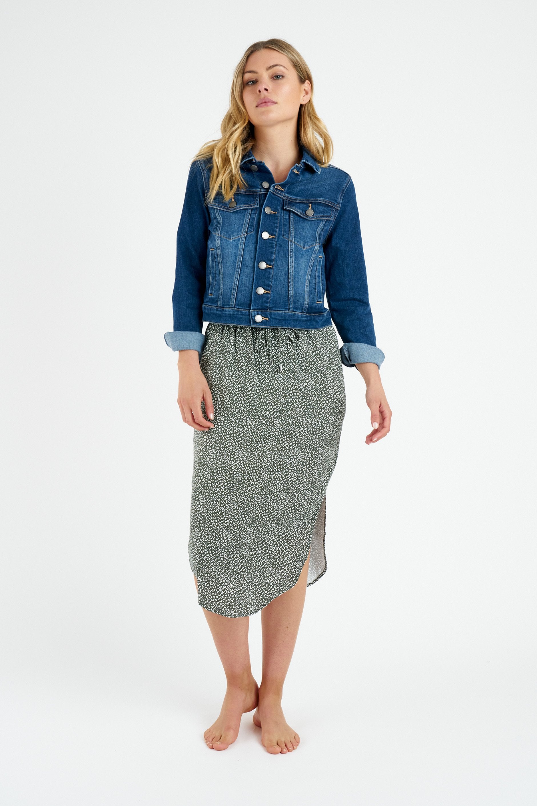 [TEST] Taleana Drawstring Midi Skirt