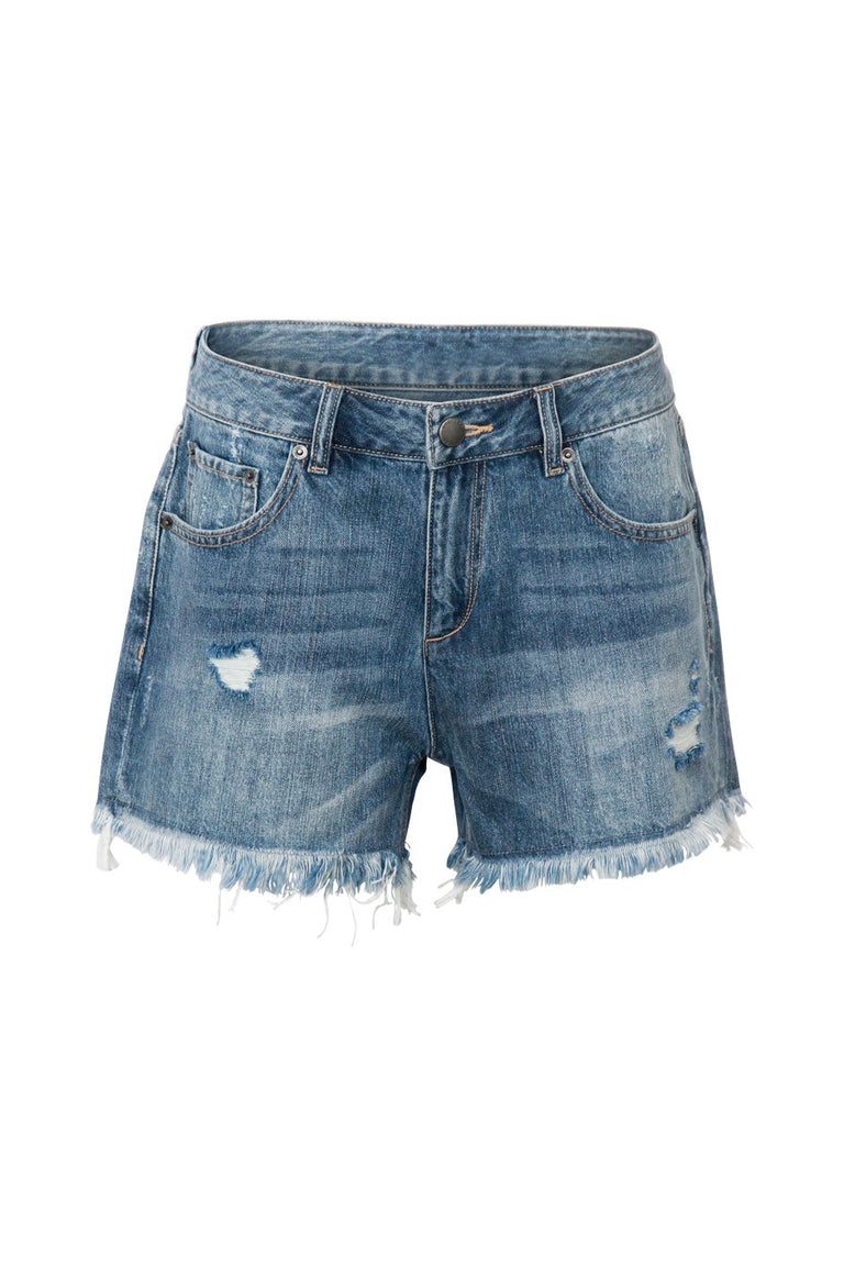 [TEST] Mandy Distressed Denim Short