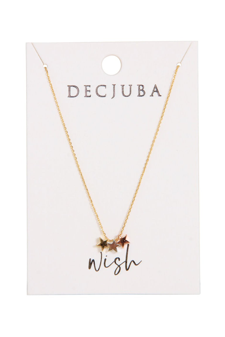 [TEST] 3 Stars Necklace