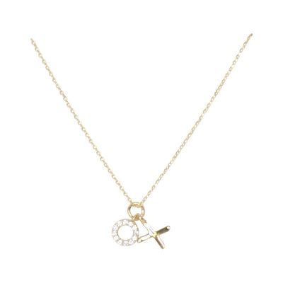 [TEST] XO Stone Set Necklace