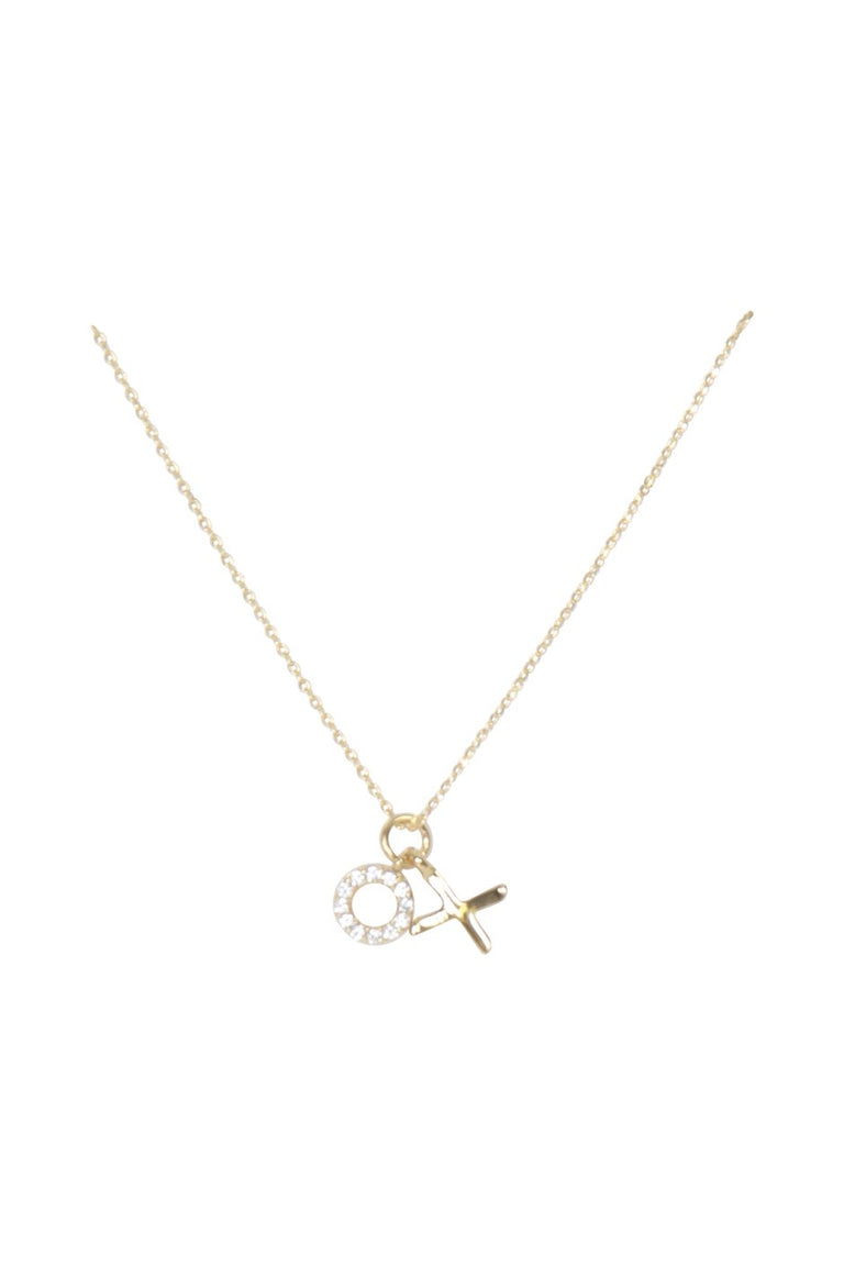 [TEST] XO Stone Set Necklace
