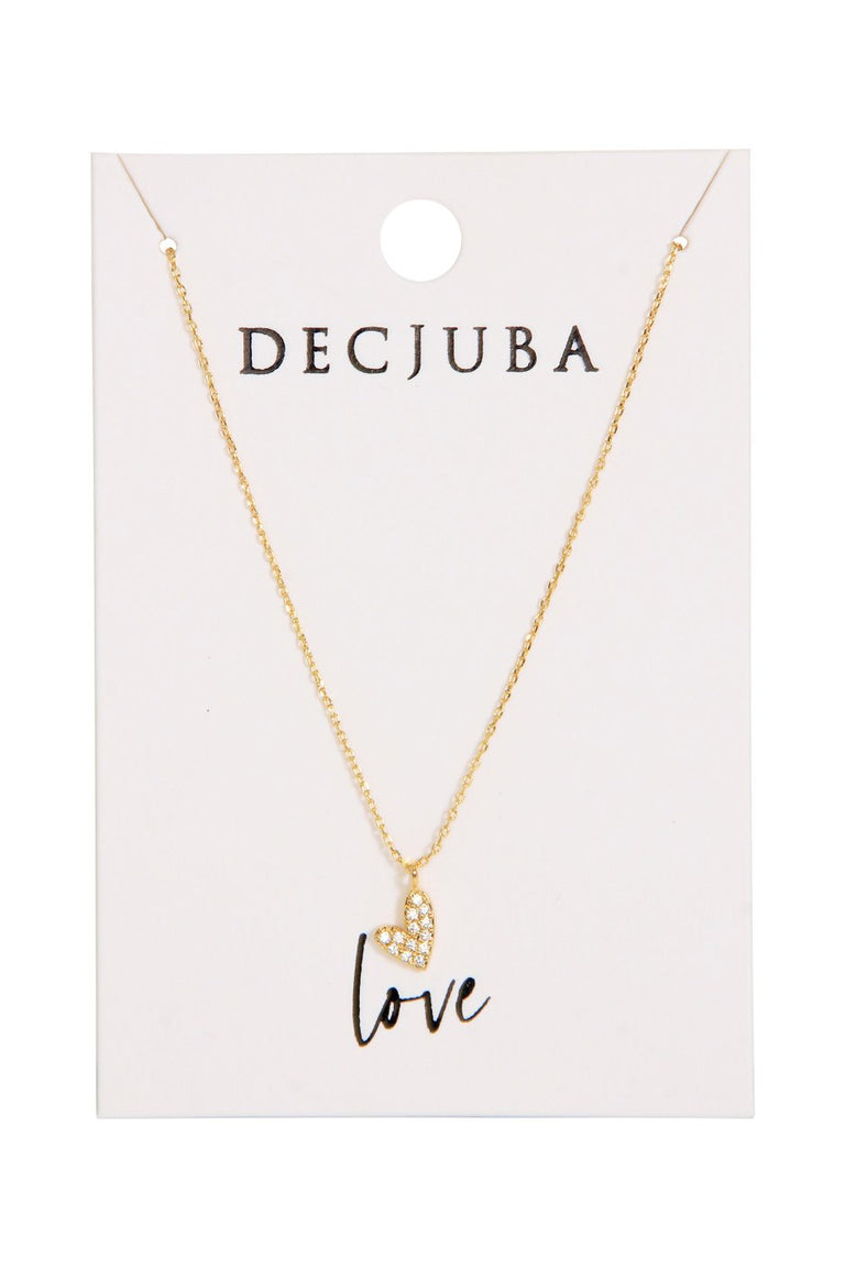 [TEST] Heart Stone Set Necklace