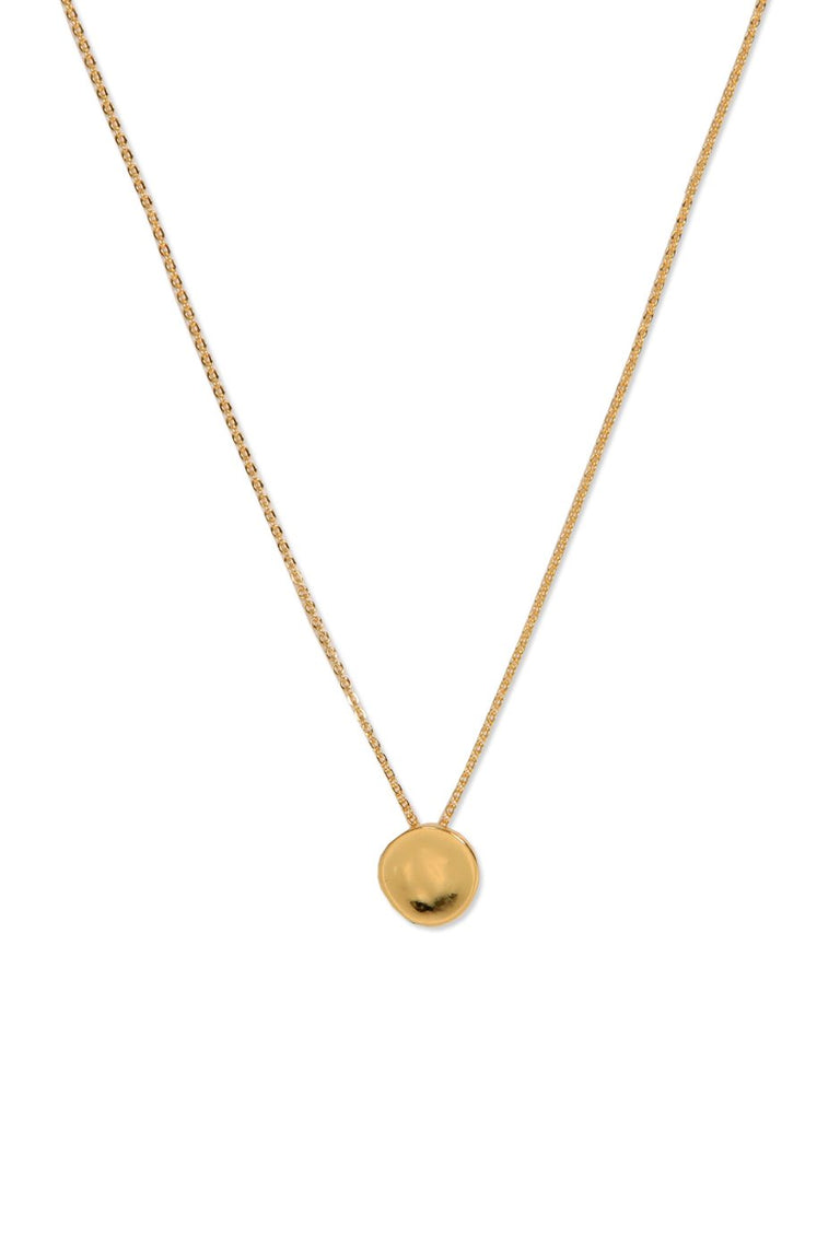 [TEST] Hammered Disc Necklace