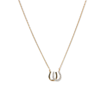 [TEST] Horseshoe Stone Set Necklace