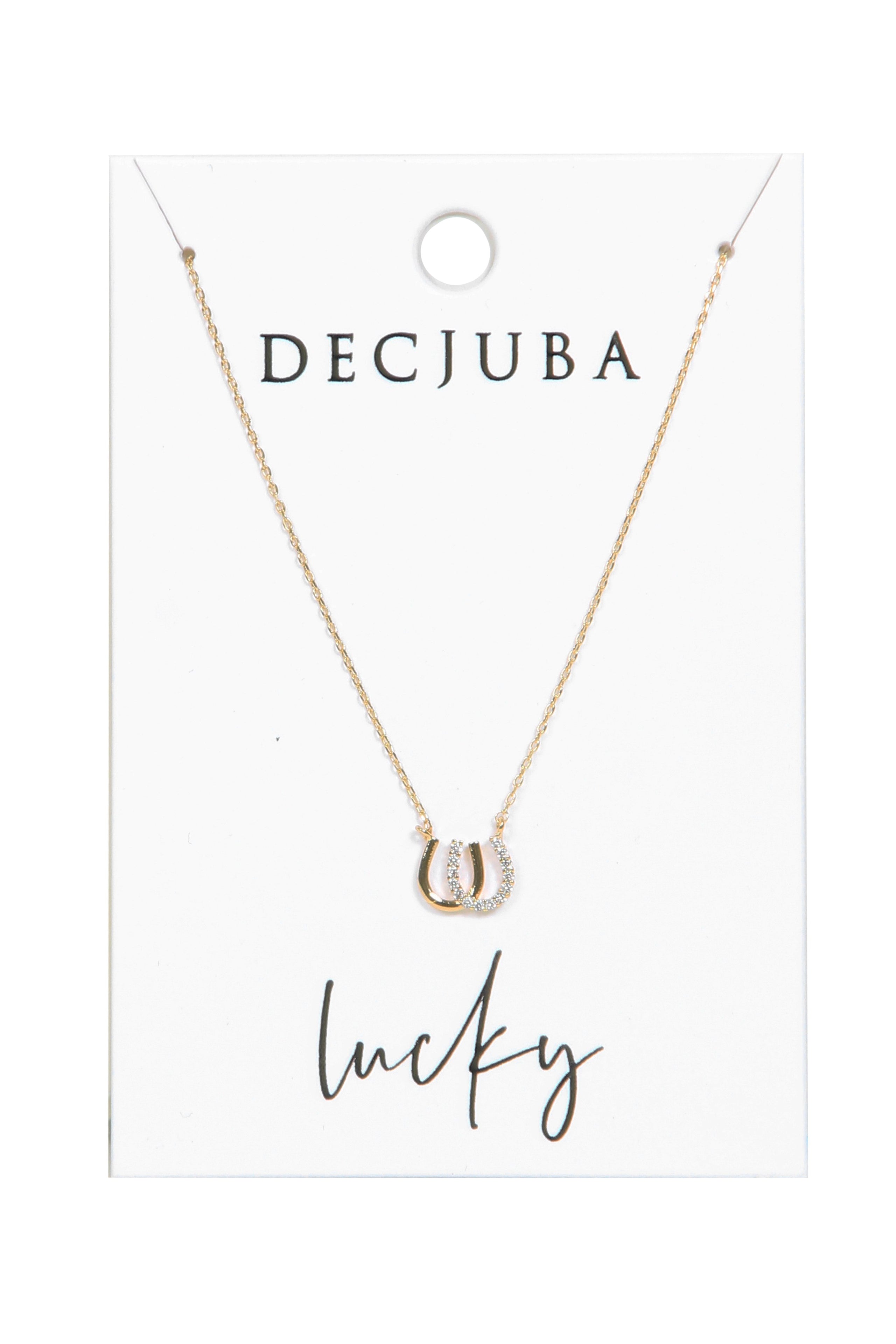 [TEST] Horseshoe Stone Set Necklace