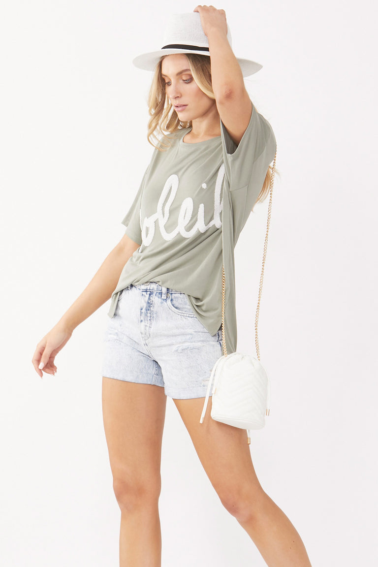 [TEST] Soleil Beaded Tee