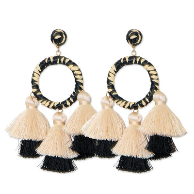 [TEST] Harlow Multi Tassel Earrings
