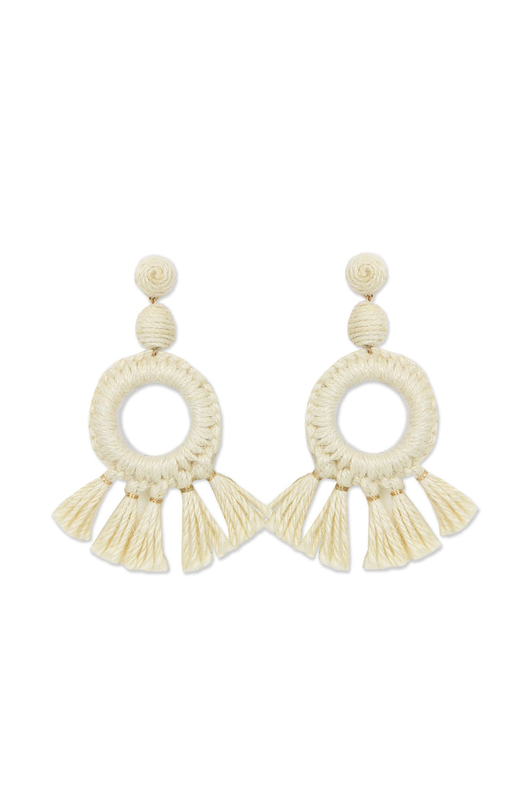 [TEST] Lana Tassel Macrame Earrings