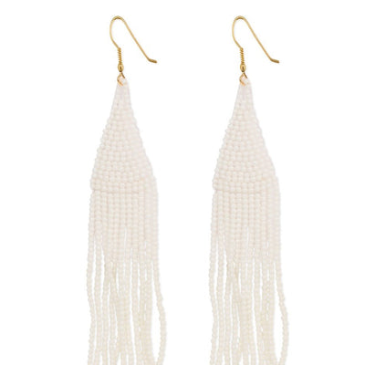[TEST] Nel Triangle Seed Bead Earring