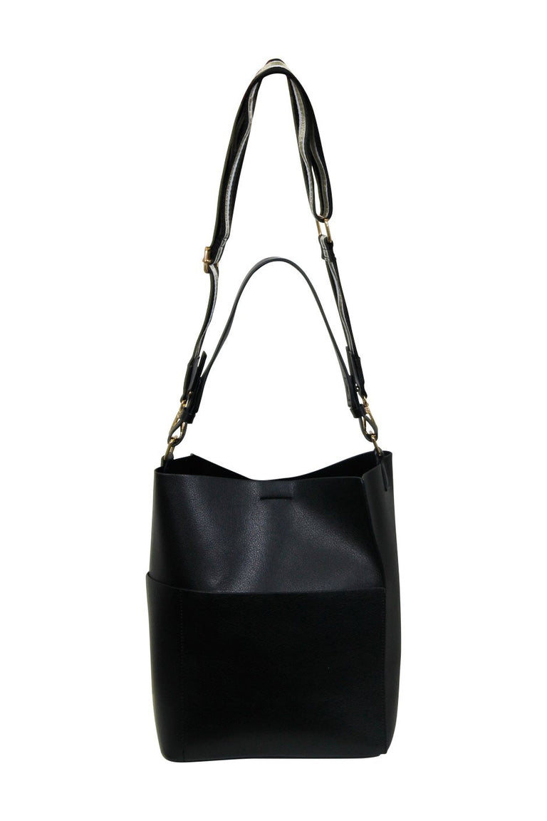 [TEST] Front Pocket Slouchy Tote Bag