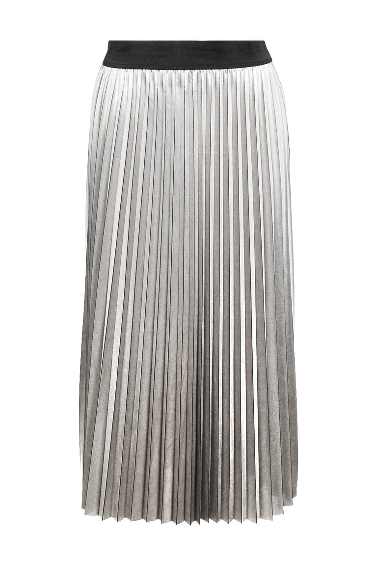 [TEST] Lilly Metallic Pleated Skirt