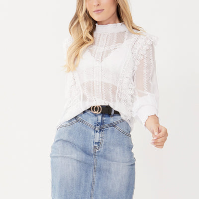 [TEST] Adeline Lace Top