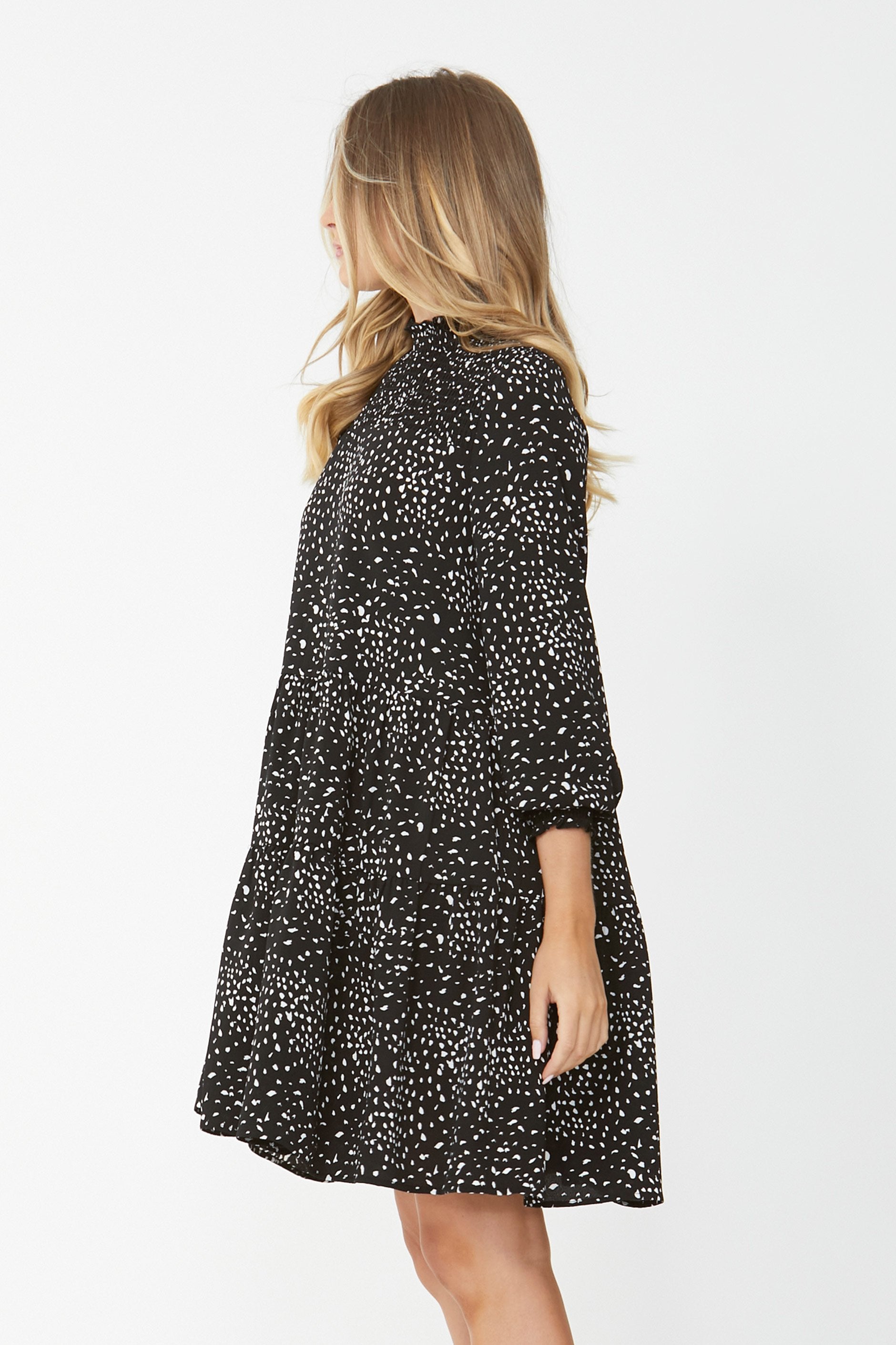 [TEST] Abigail Tiered Trapeze Dress