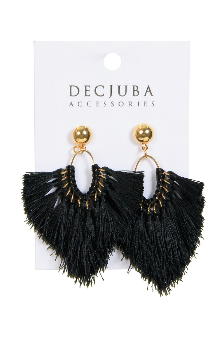 [TEST] Dixie Diamond Tassel Earrings