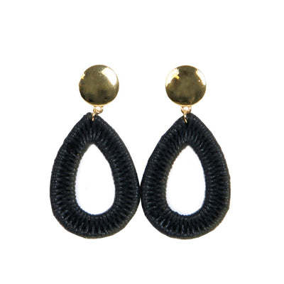 [TEST] Dallas Woven Teardrop Earrings