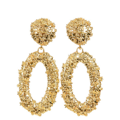 [TEST] Delilah Oval Drop Earrings
