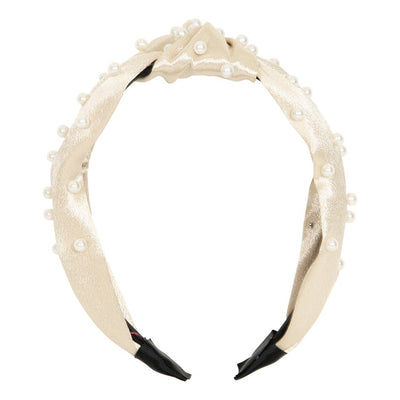 [TEST] Pearl Knotted Headband