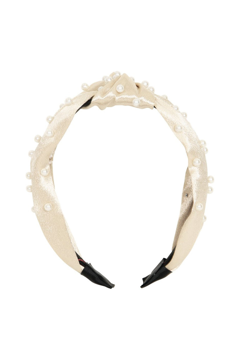 [TEST] Pearl Knotted Headband