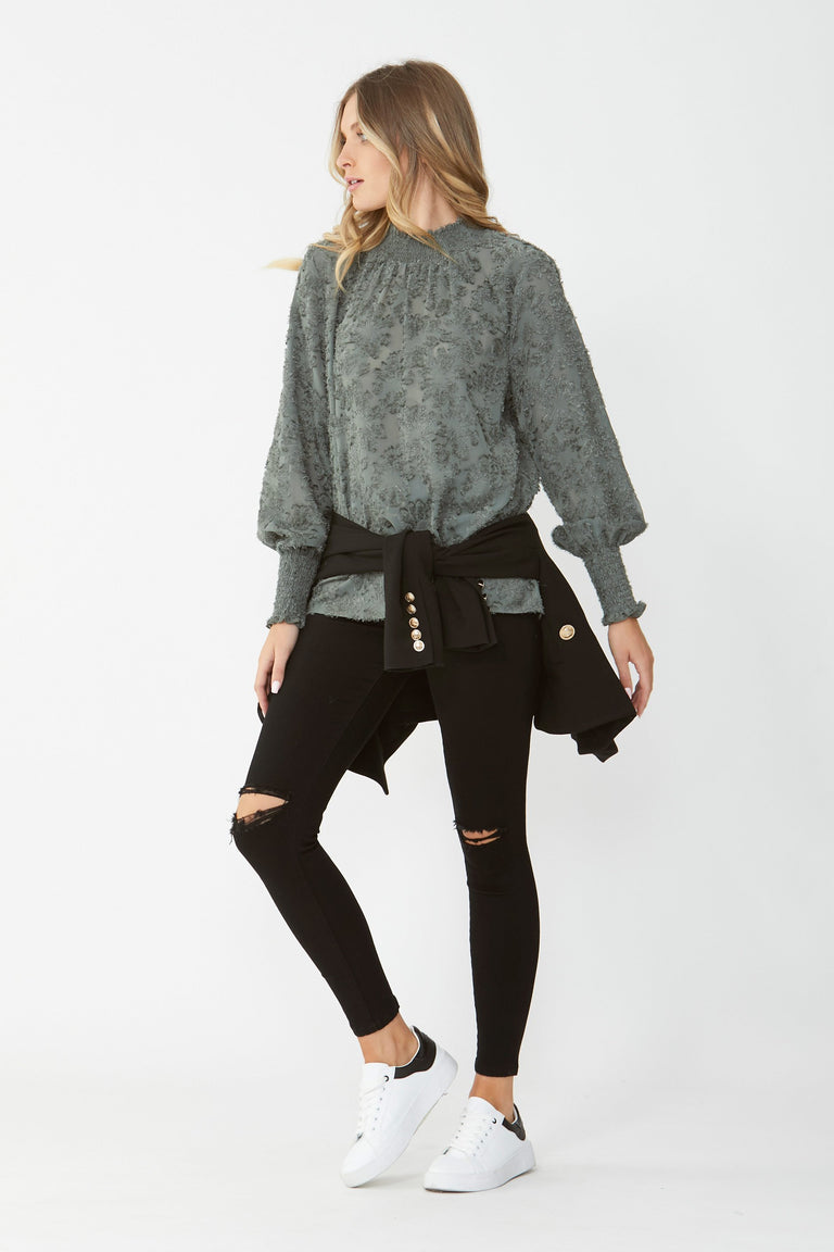 [TEST] Isabella Burnout Blouse