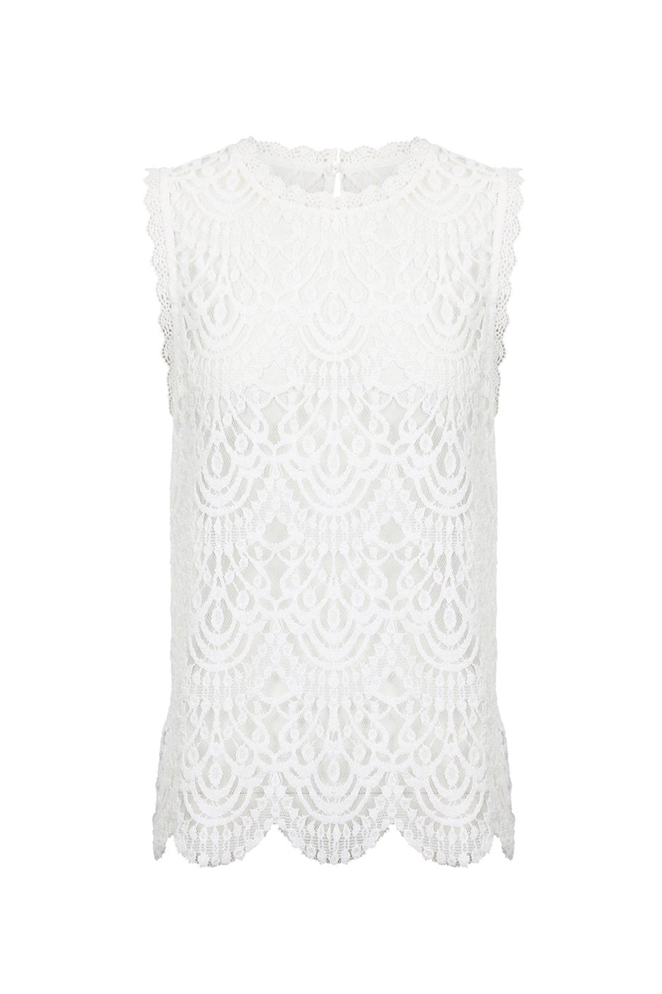 [TEST] Mia Sleeveless Lace Tank