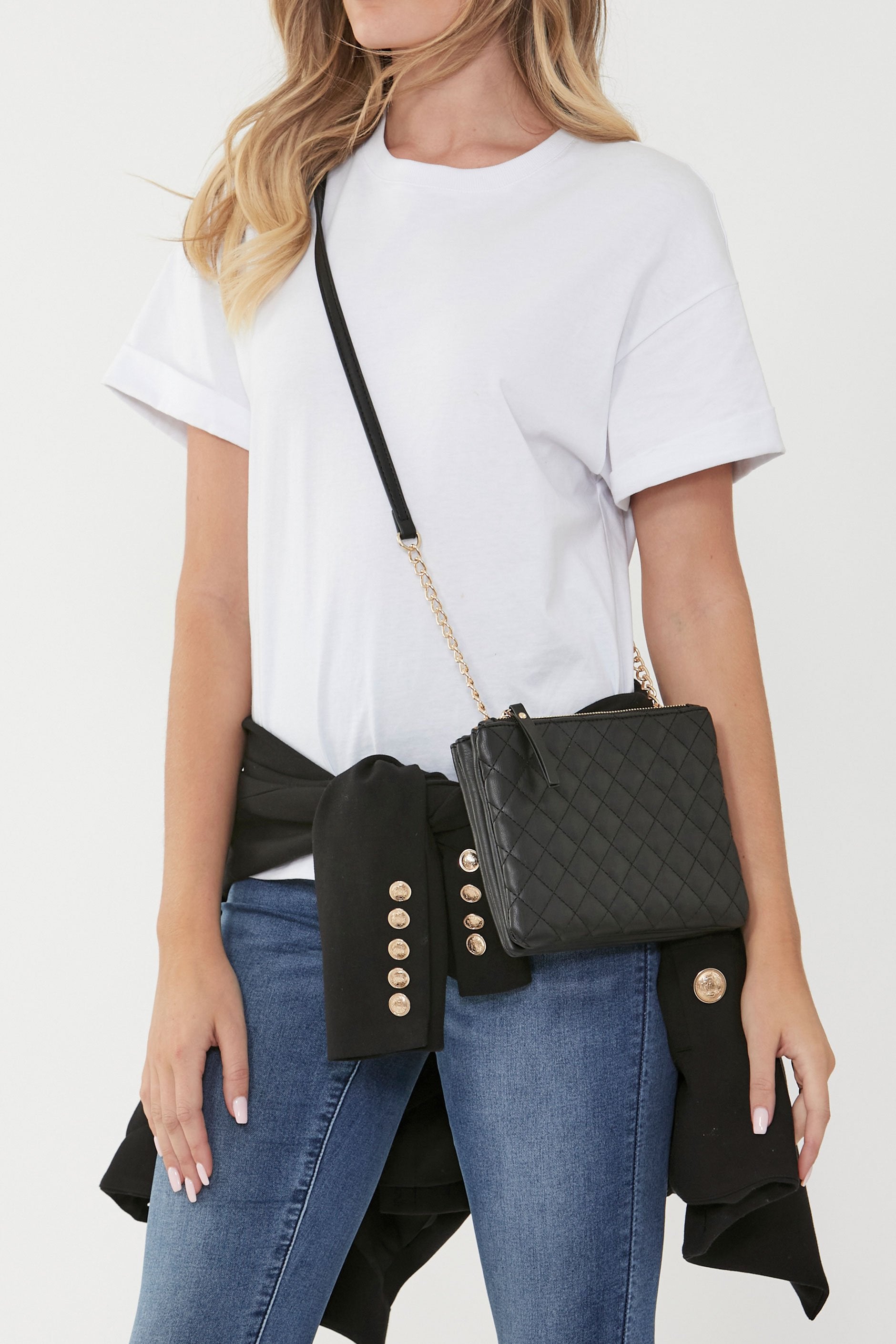 [TEST] Double Pouch Crossbody Bag
