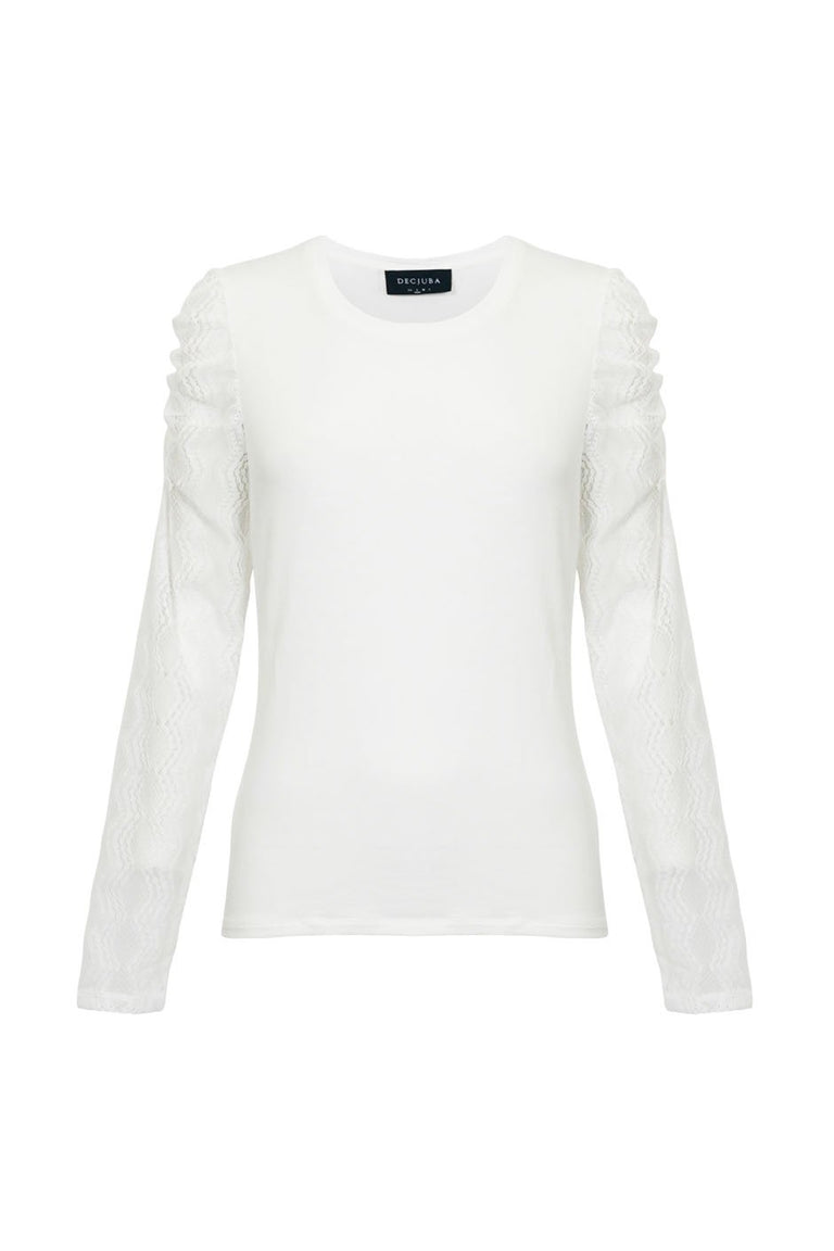 [TEST] Mabel Lace Long Sleeve Tee