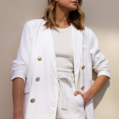 [TEST] Martina Oversized Linen Blazer
