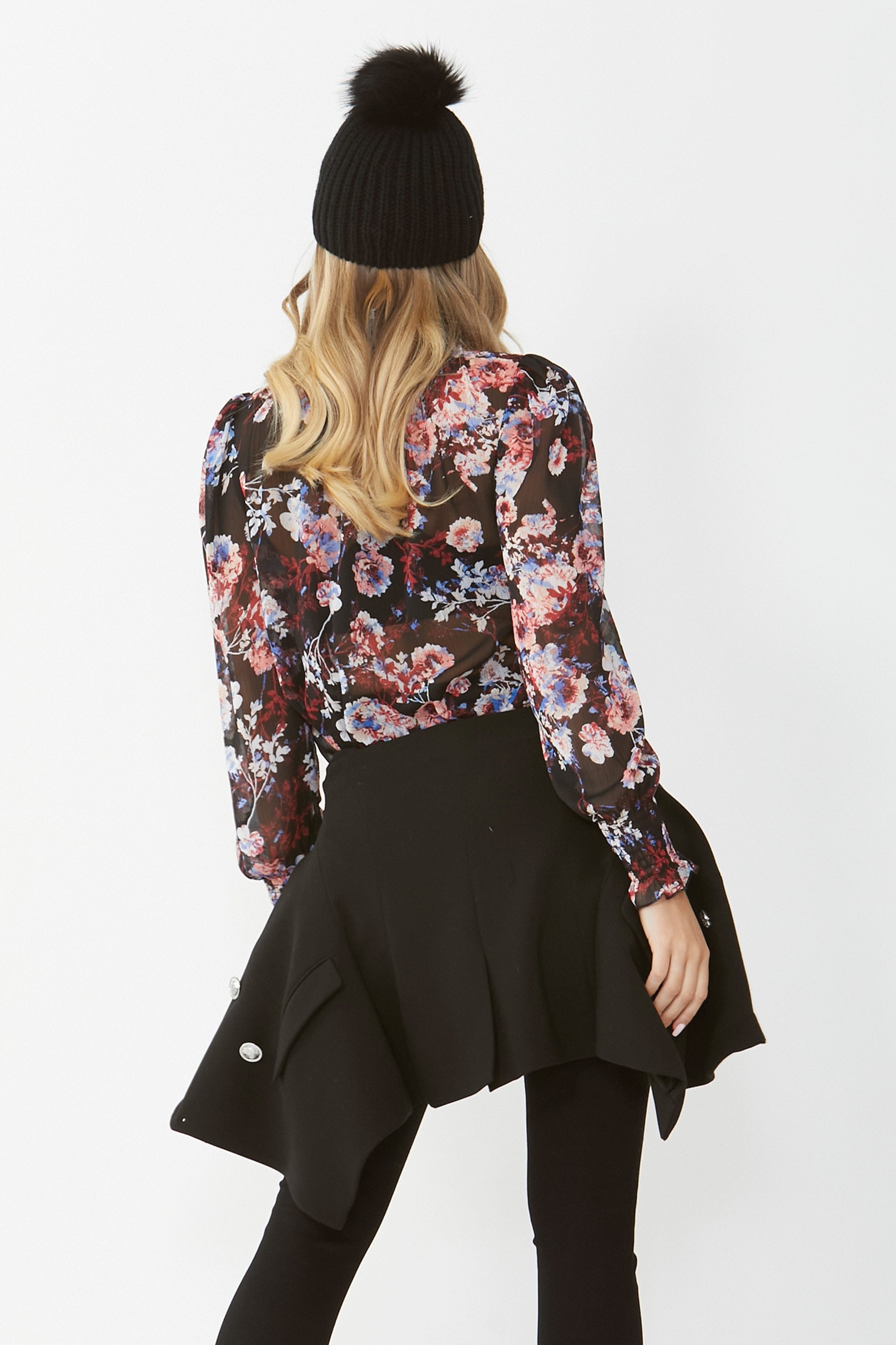 [TEST] Abby High Neck Blouse