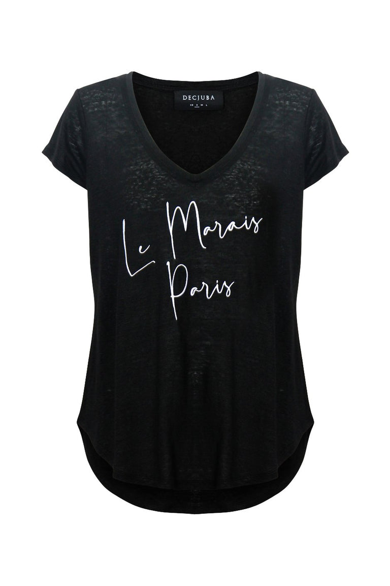 [TEST] Le Marais Linen Tee