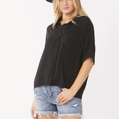 [TEST] Jade Cropped Shirt