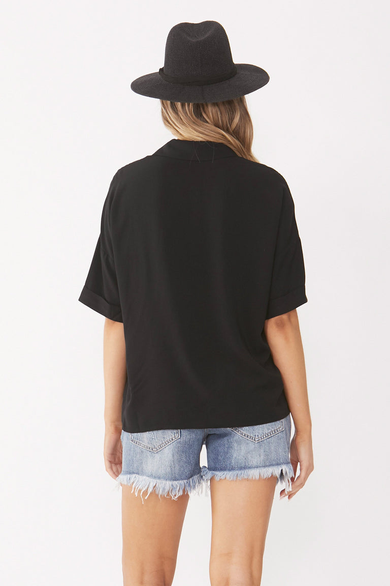 [TEST] Jade Cropped Shirt