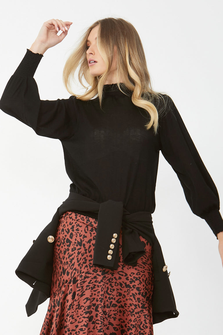 [TEST] Amanda Shirred Knit