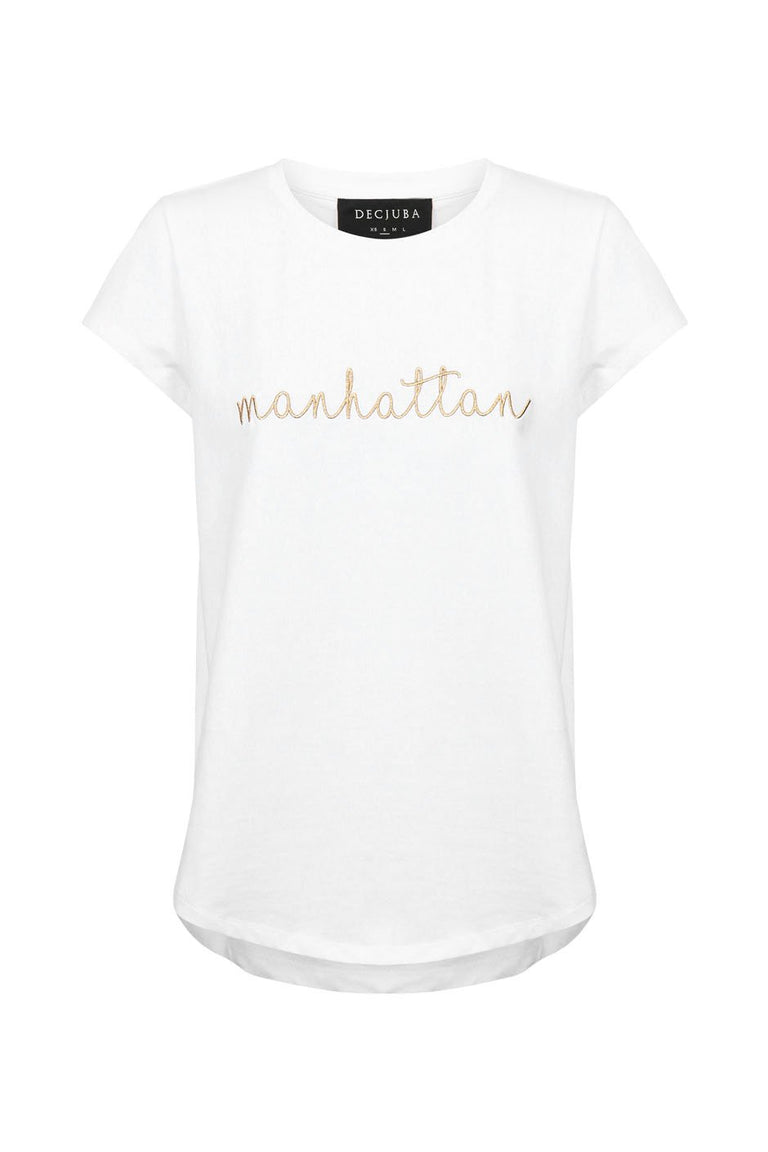 [TEST] Manhattan Embroidered Tee