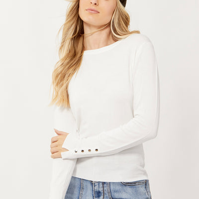 [TEST] Krystal Button Detail Jumper