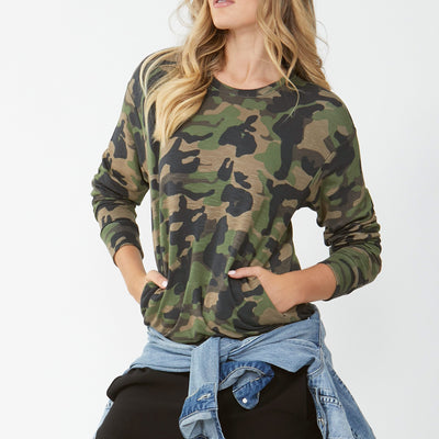 [TEST] D-Luxe Crew Printed Sweat
