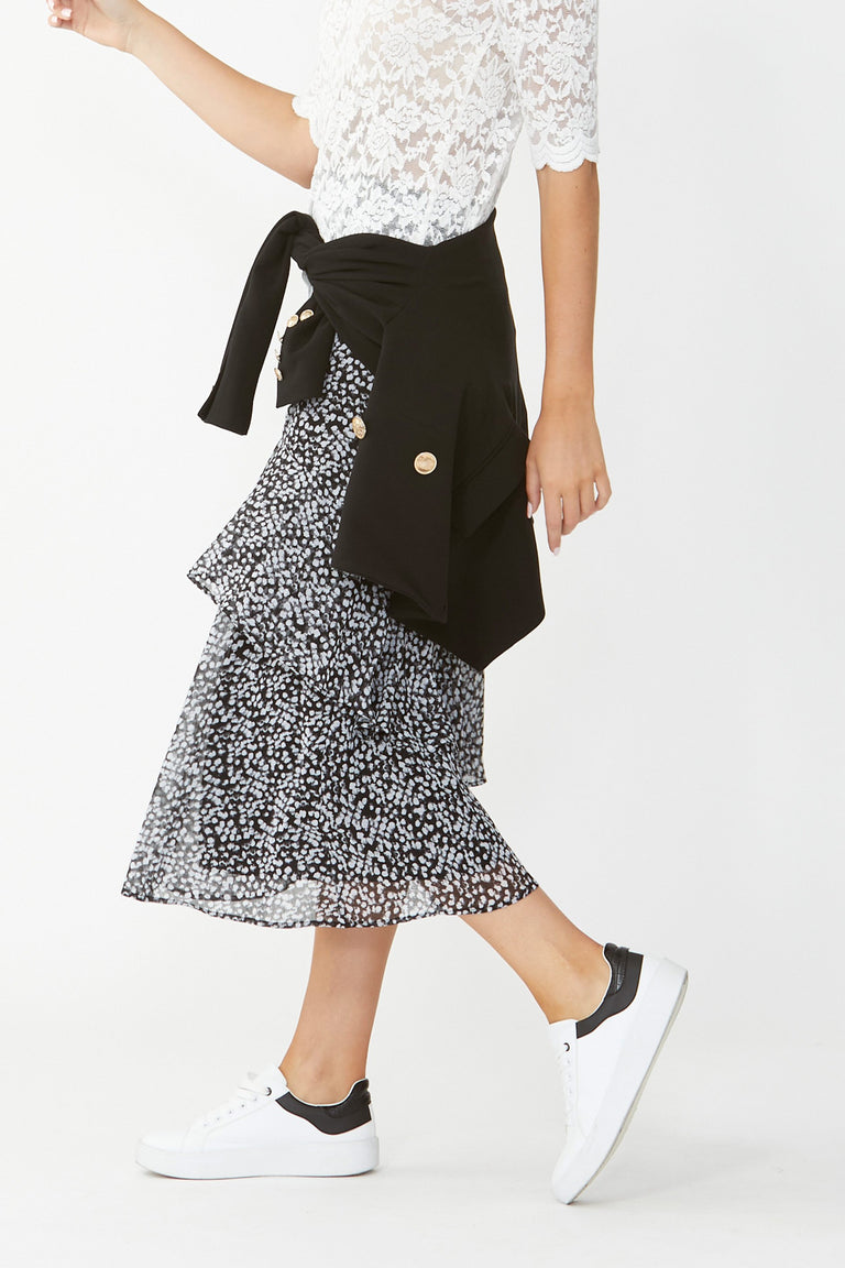 [TEST] Sophie Ruffle Midi Skirt