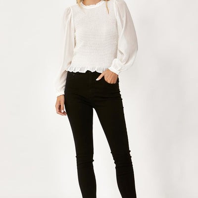 [TEST] Debbie Shirred Bodice Blouse