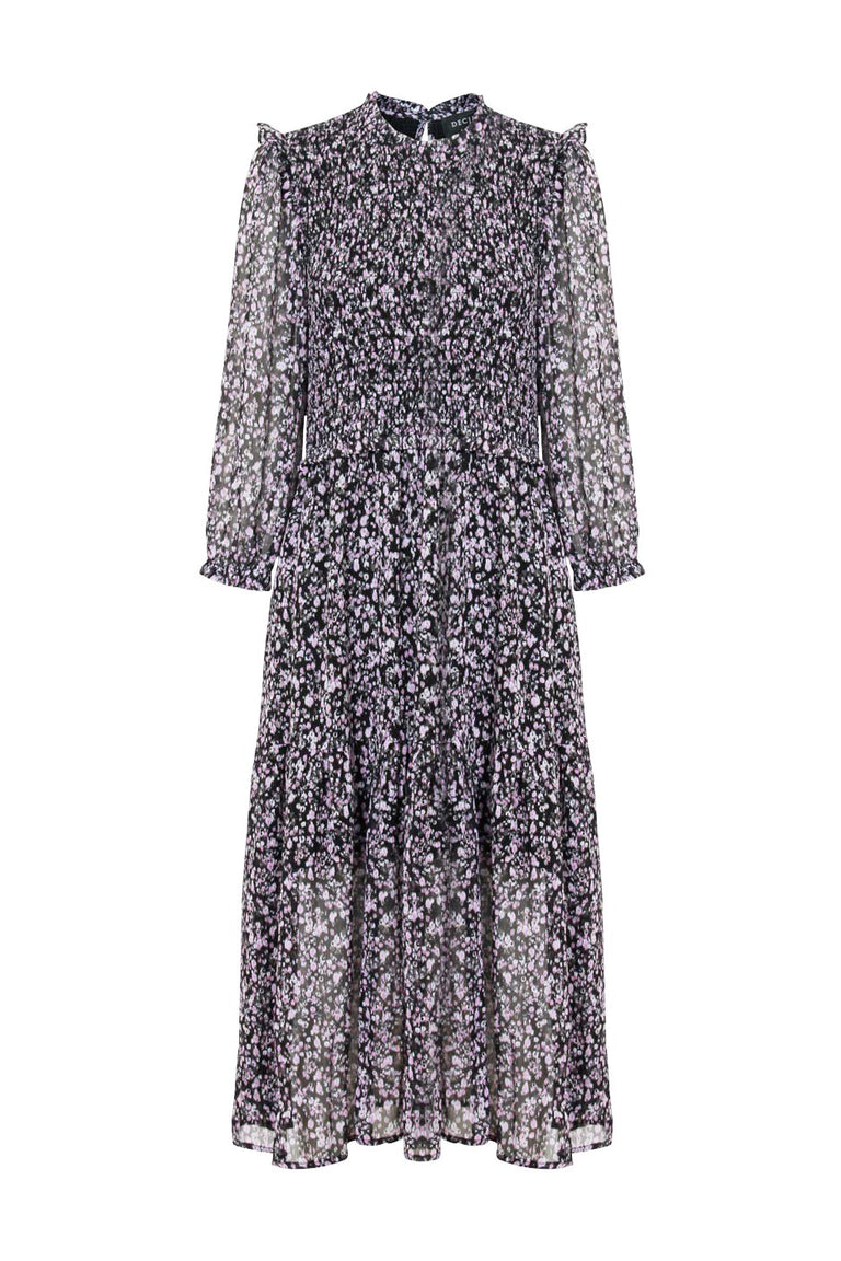 [TEST] Bonnie Shirred Midi Dress