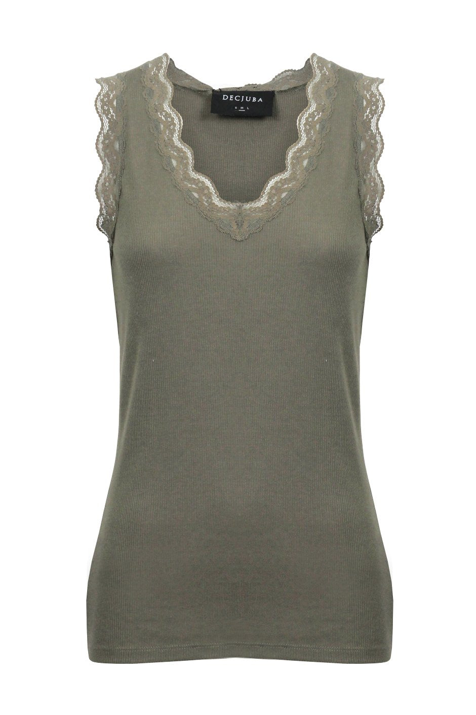 [TEST] Inika Lace Trim Tank