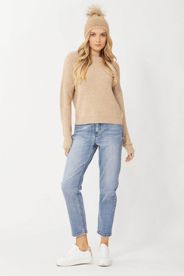 [TEST] Erin Rib Detail Jumper