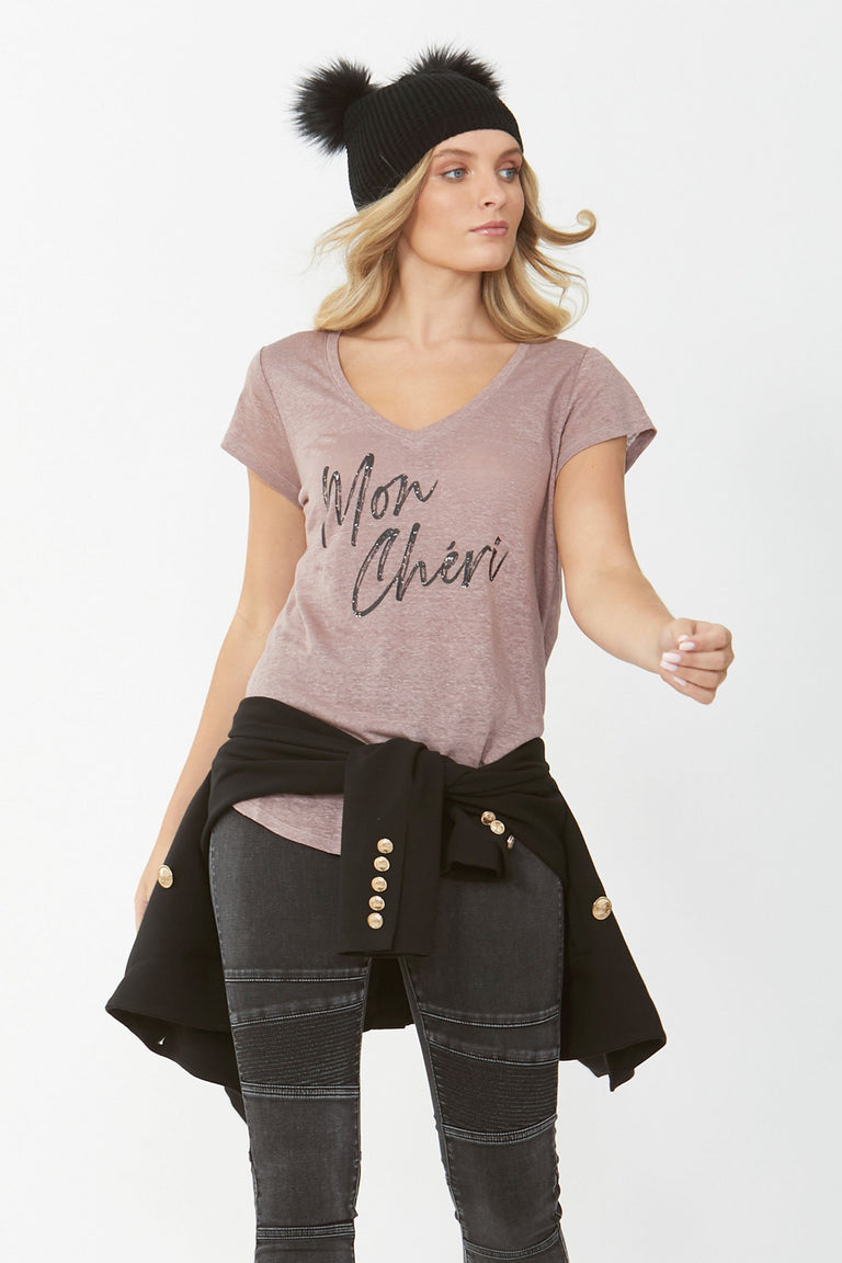 [TEST] Mon Cherie Linen Tee